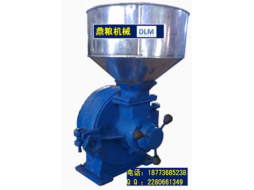 30型磨片式粉碎機(jī)、磨粉機(jī)磨粉機(jī)，磨片式，產(chǎn)量達(dá)1000公斤時(shí),粗細(xì)可調(diào)